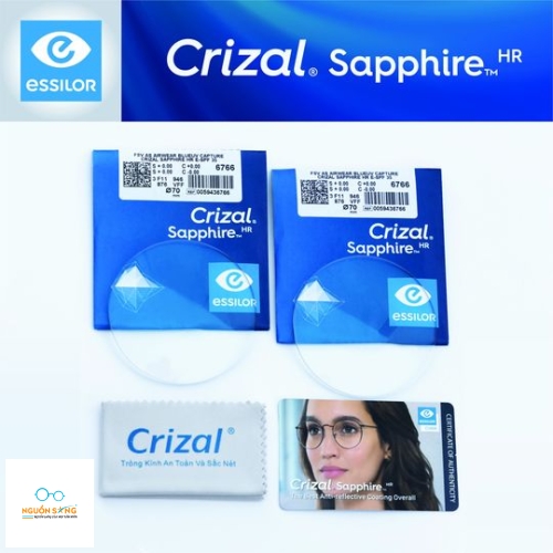 Tròng Kính Essilor Crizal Sapphire HR 1.59