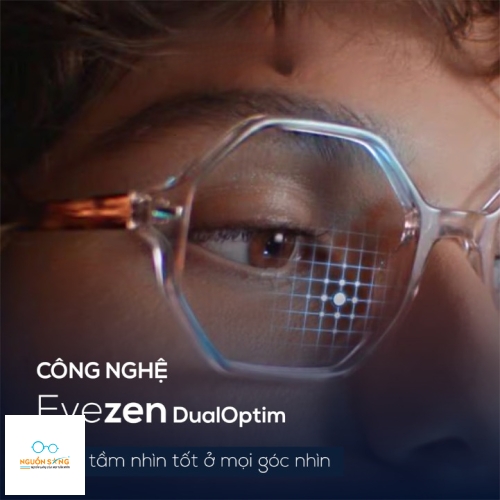 Tròng Kính Chống Ánh Sáng Xanh Blue Uv Eyezen Start/ Eyezen Boost Váng Maxaz Essilor