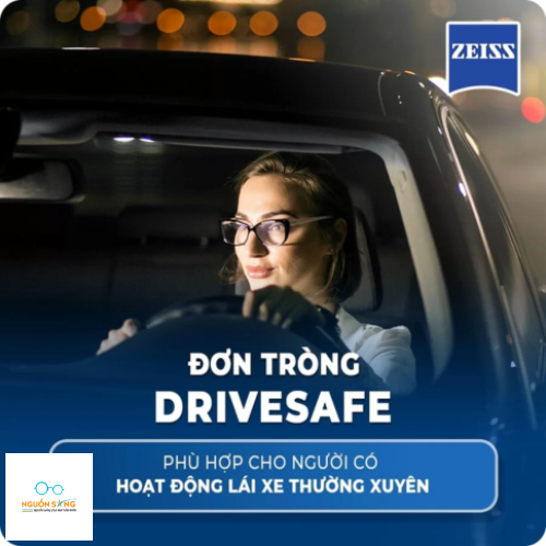 Tròng Kính Zeiss - DriveSafe Chống Chói Duravision®