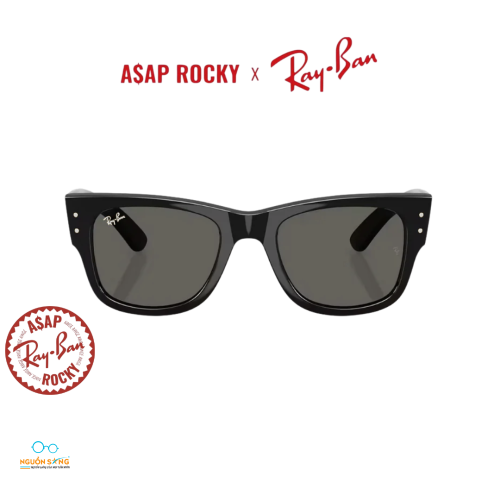 KÍNH MÁT RAYBAN X ASAP ROCKY - (MEGA WAYFARER BLACKED OUT COLLECTION)