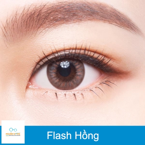 Lens màu MIACARE flash hồng ( 1day)