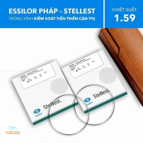 Tròng Kính Kiểm Soát Cận Thị - Stellest 1.59