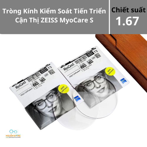 Tròng Kính Kiểm Soát Tiến Triển Cận Thị ZEISS MyoCare S