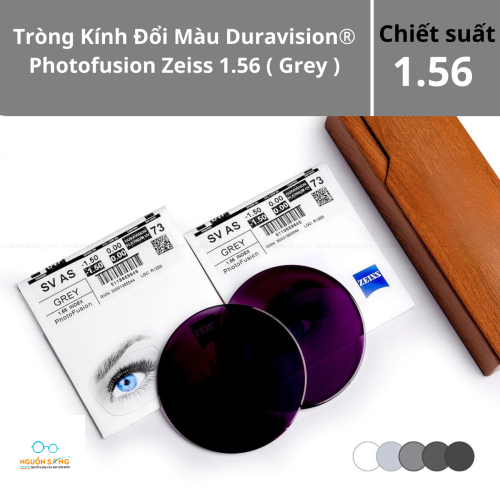 Tròng Kính Đổi Màu Duravision® Photofusion Zeiss 1.56