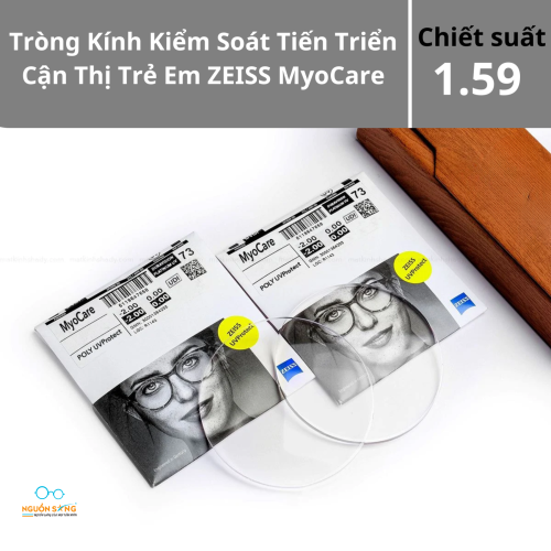 Tròng Kính Kiểm Soát Tiến Triển Cận Thị Trẻ Em ZEISS MyoCare