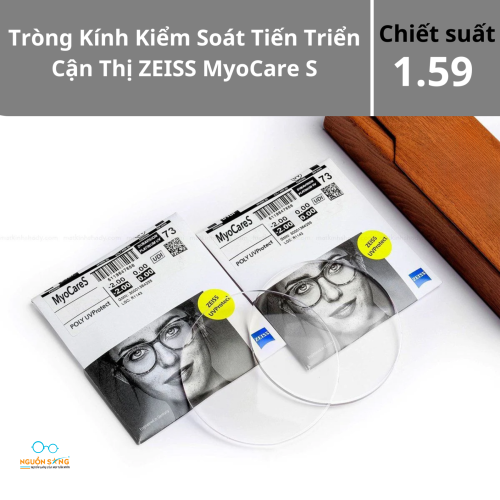 Tròng Kính Kiểm Soát Tiến Triển Cận Thị ZEISS MyoCare S