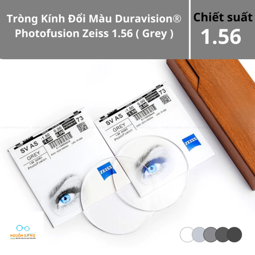 Tròng Kính Đổi Màu Duravision® Photofusion Zeiss 1.56