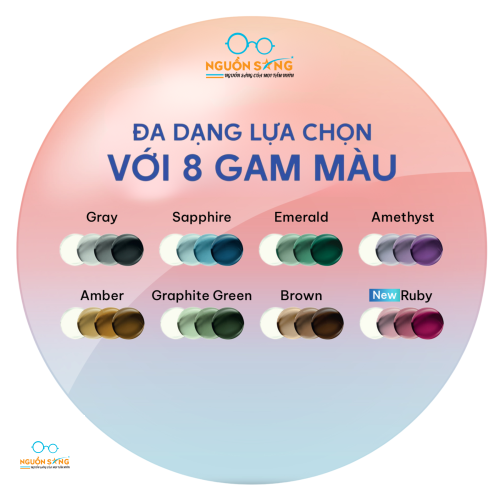 Tròng Kính Đổi Màu Essilor - Transition Gen S 1.56 (grey)