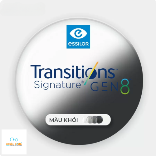 Tròng Kính Đổi Màu Essilor Transitions Gen 8 1.56